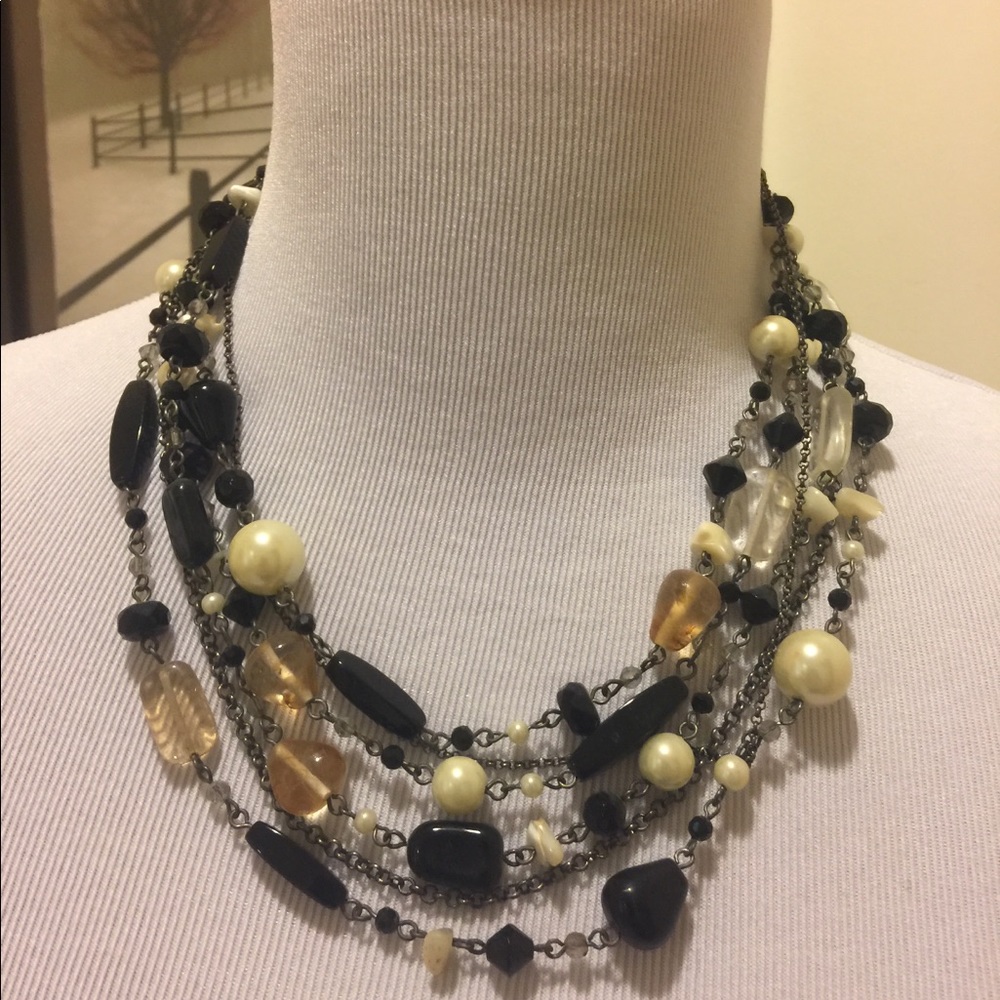 Lia Sophia Multi-Strand Necklace